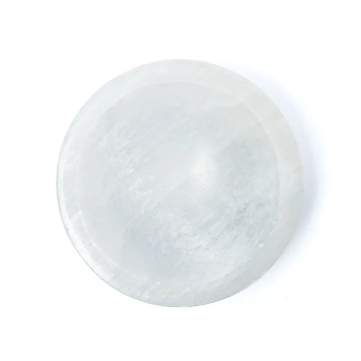 Bol rond en sélénite satiné | Pieralune