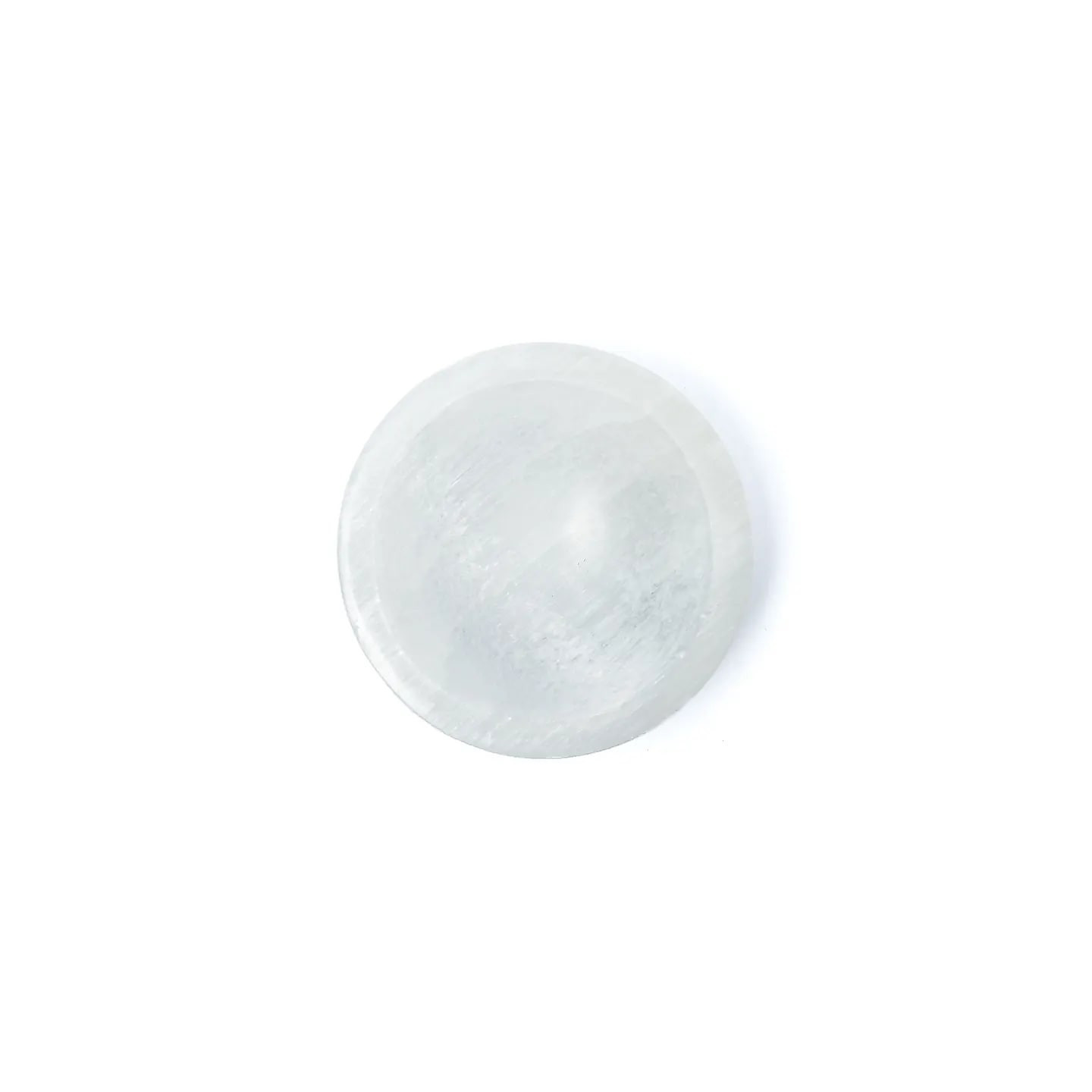 Bol rond en sélénite satiné | Pieralune