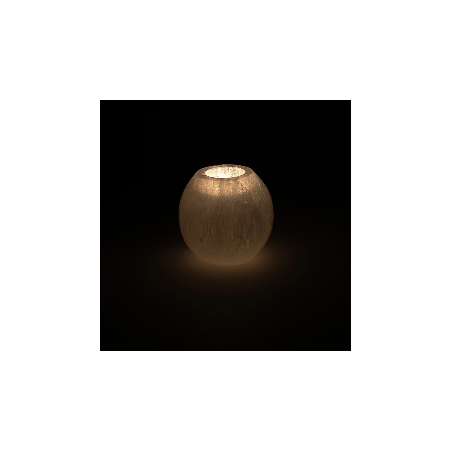 Bougeoir en sélénite | Pieralune