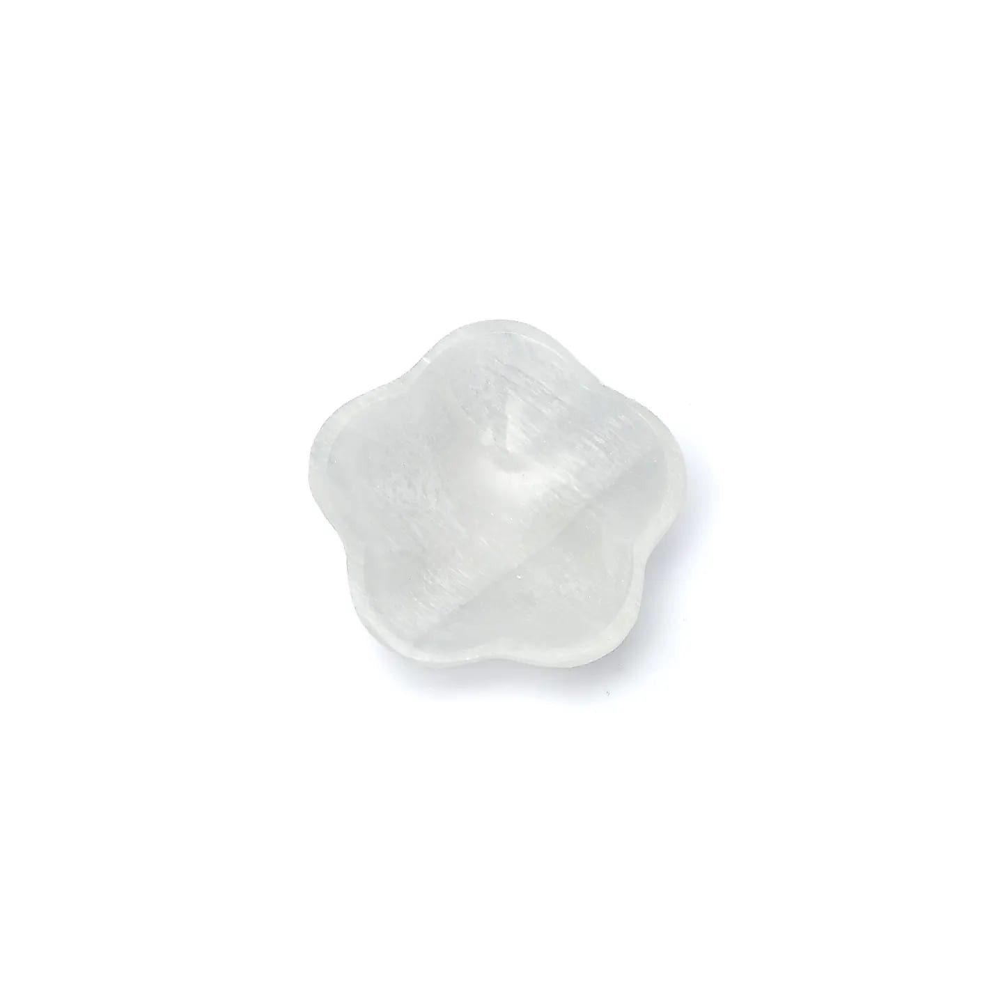 Plat en sélénite fleur | Pieralune