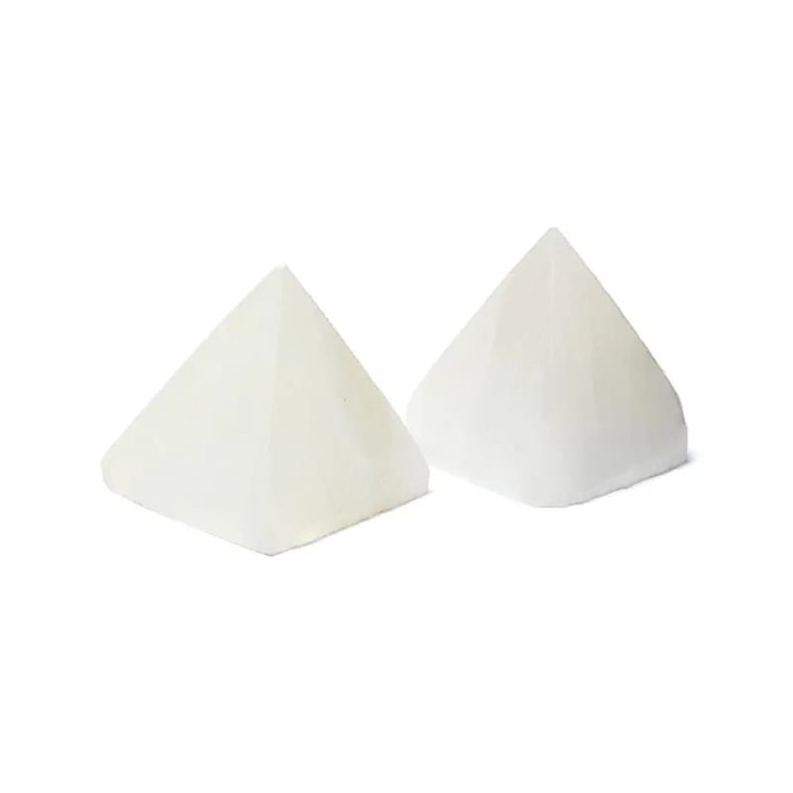 Pyramide de sélénite | Pieralune