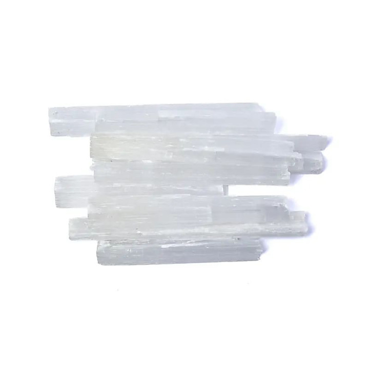 Bâtons de sélénite – ±500g; ±12-15cm | Pieralune