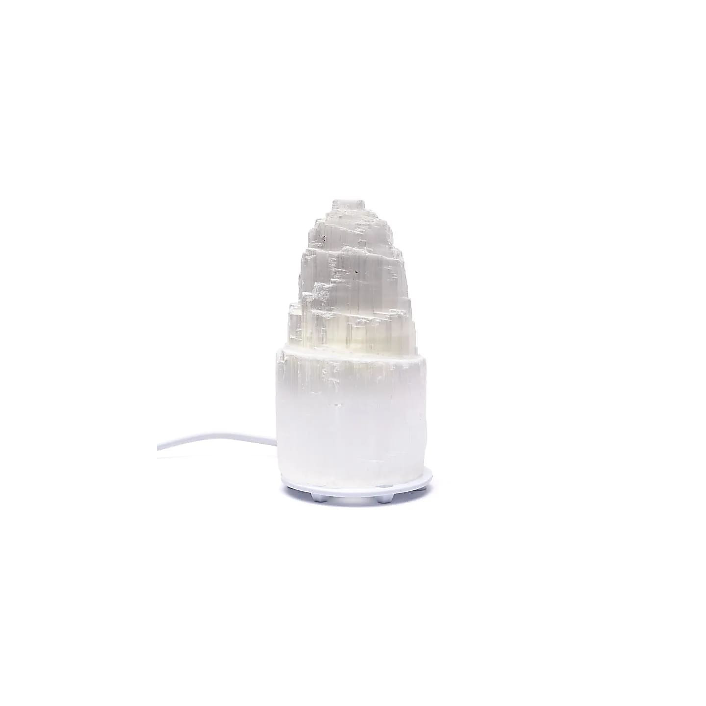 Lampe iceberg en sélénite | Pieralune