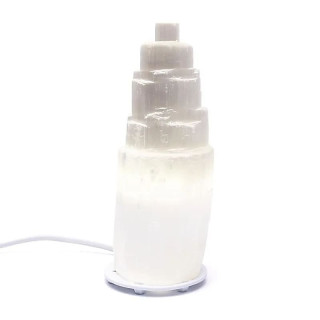 Lampe iceberg en sélénite | Pieralune