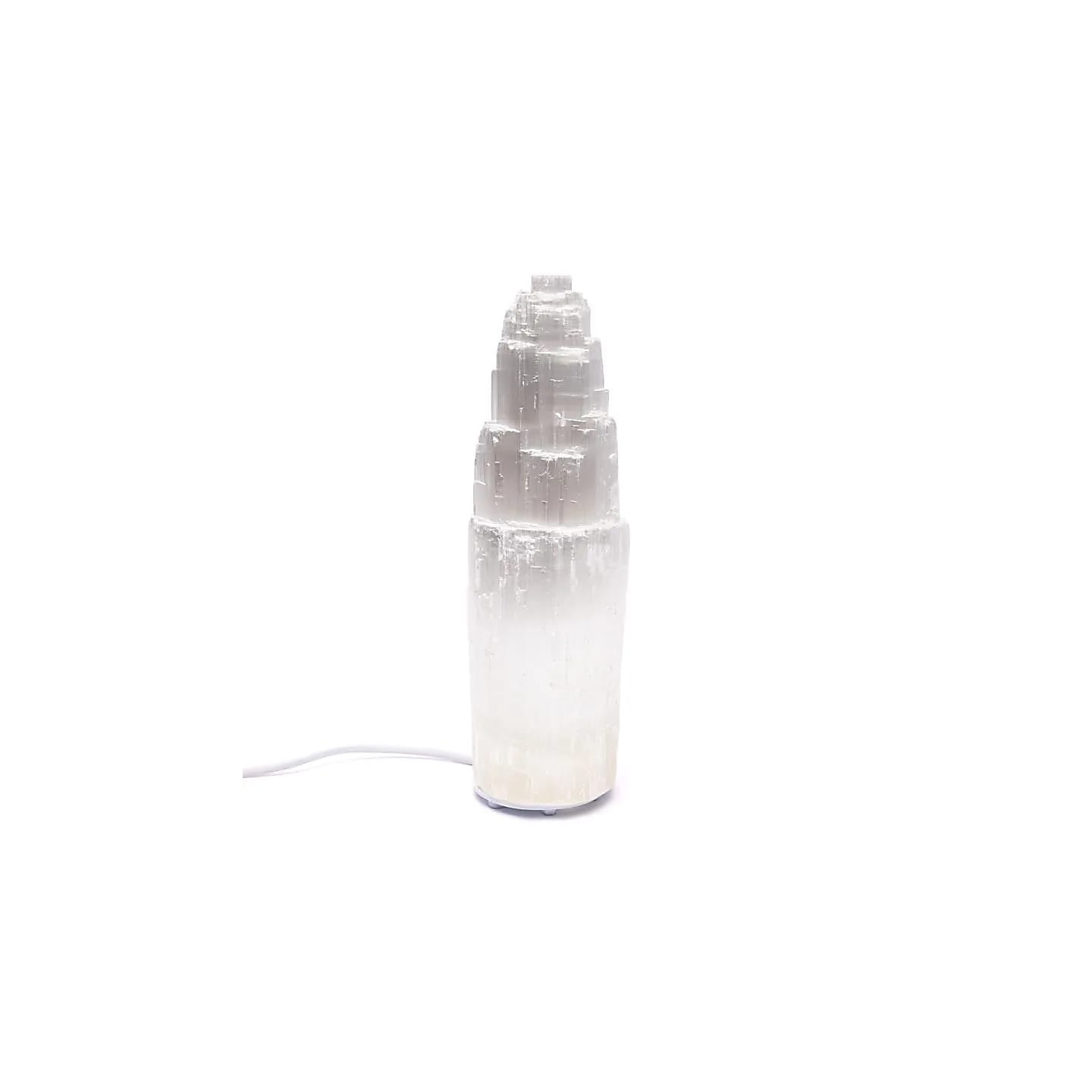 Lampe iceberg en sélénite | Pieralune