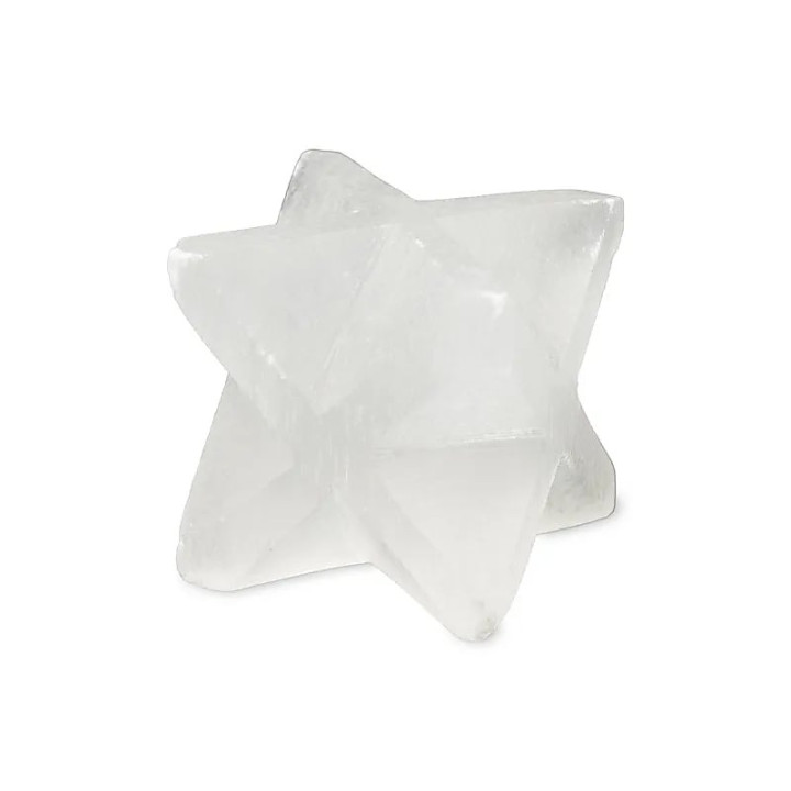 Merkaba en sélénite | Pieralune