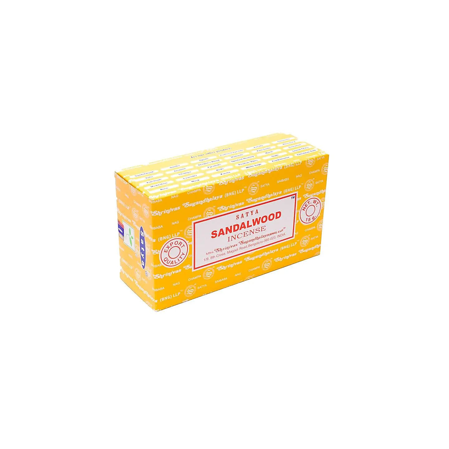 Encens Satya Sandalwood | Pieralune