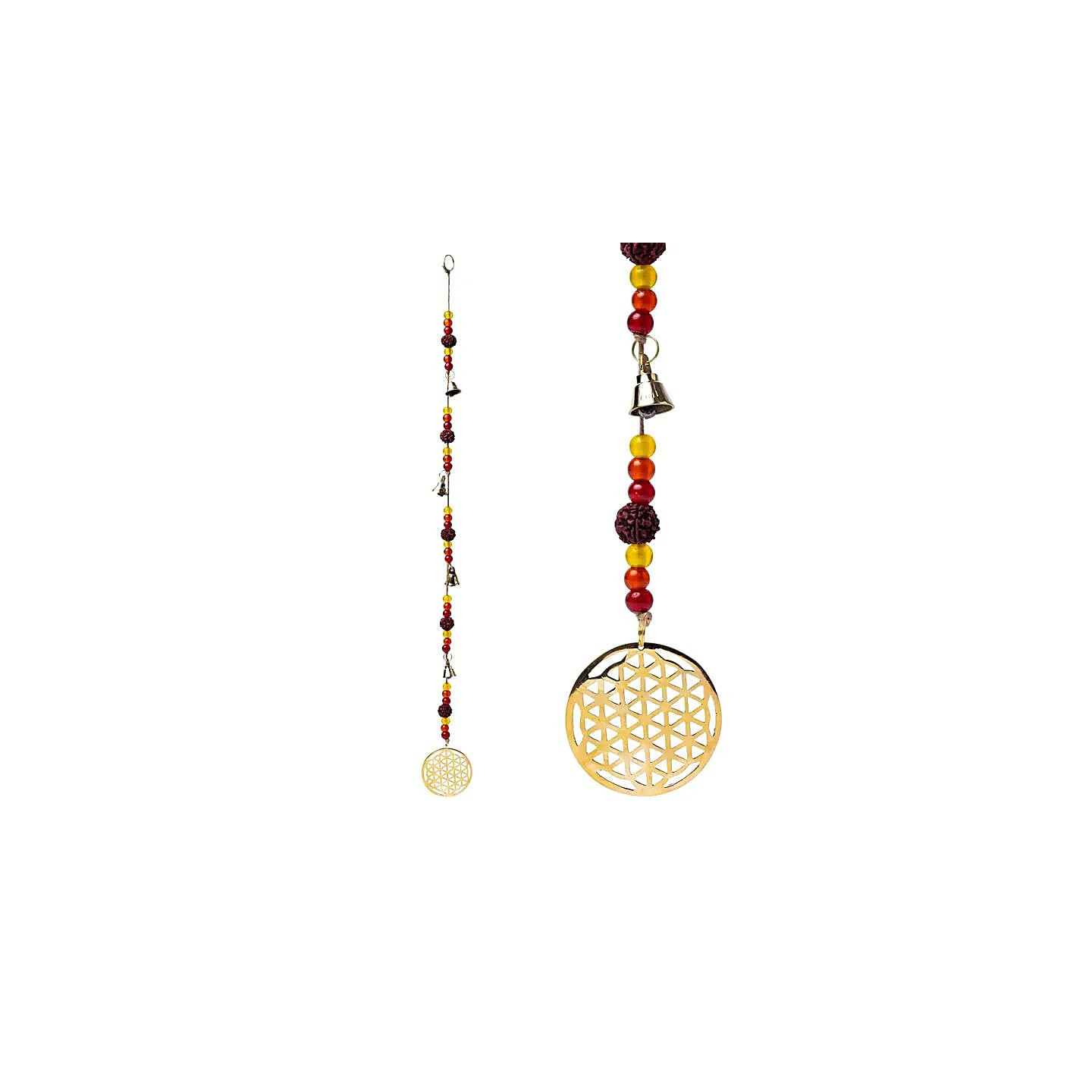 Guirlande décorative clochettes et Fleur de vie | Pieralune