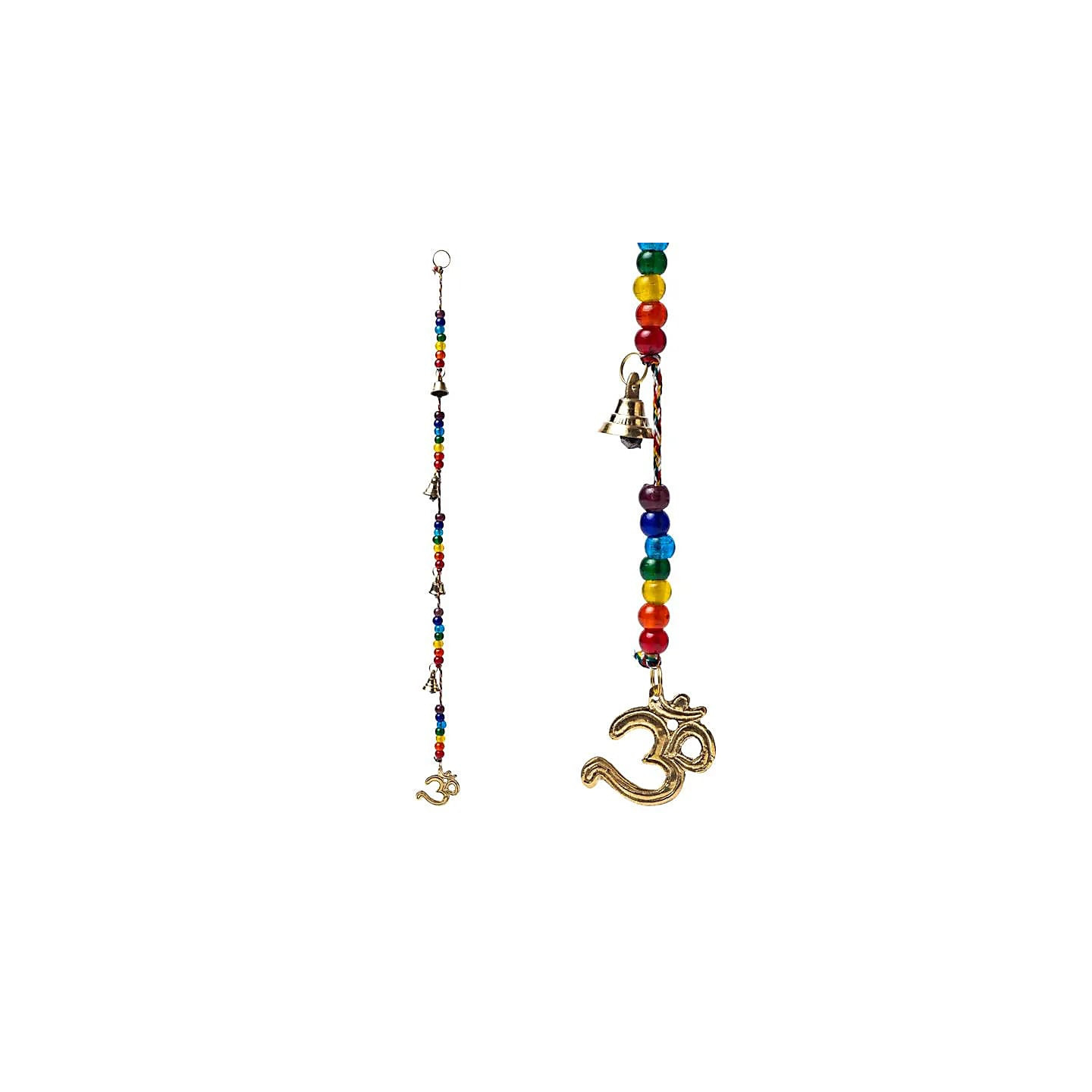 Cordelette décoration clochettes avec Om | Pieralune