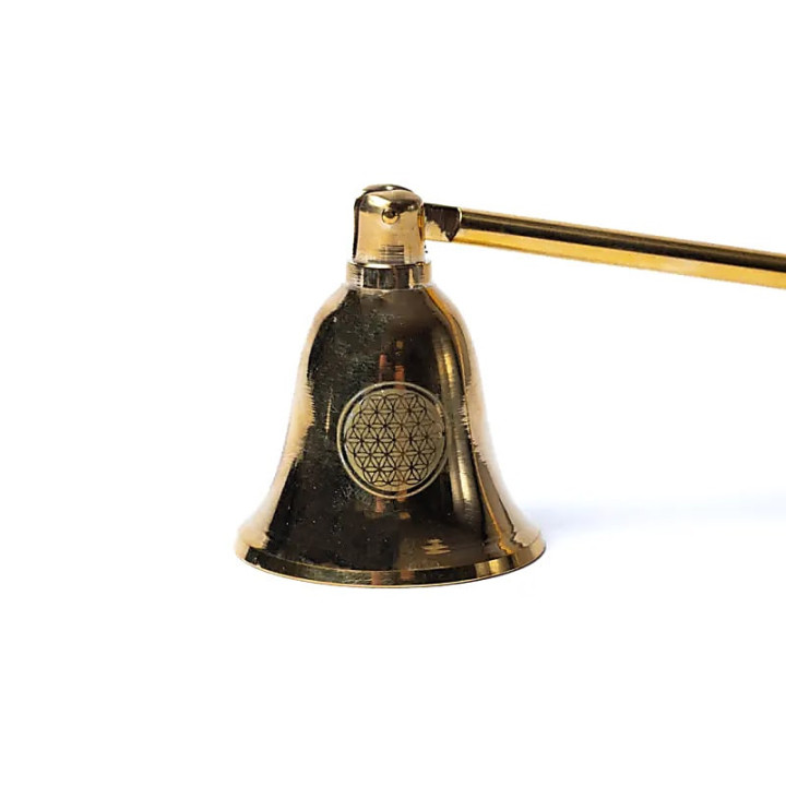 Éteignoir de bougiesFleur de Vie doré | Pieralune