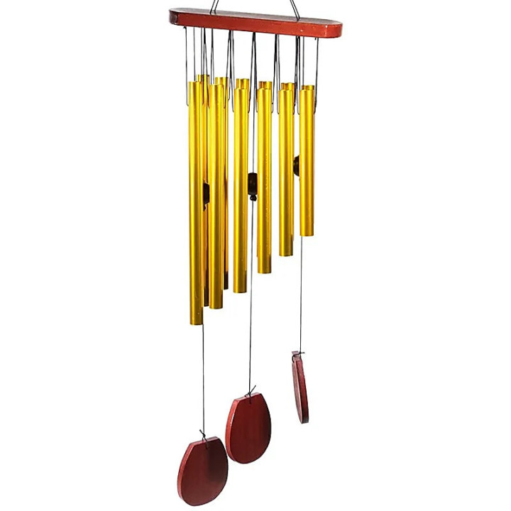 Carillon à vent 12 tubes et bois | Pieralune
