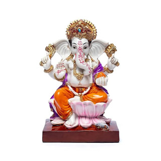Ganesh sur trône de lotus | Pieralune