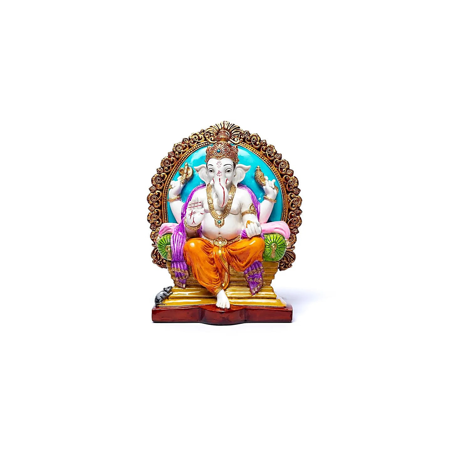 Ganesh sur trône | Pieralune