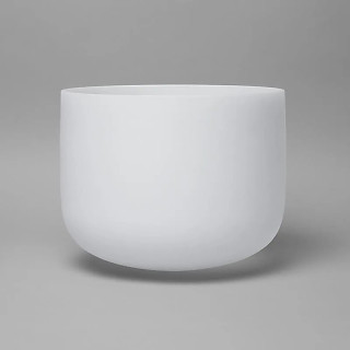 Bol chantant de cristal note LA + Housse | Pieralune