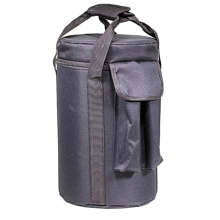 Bol chantant de cristal avec manche note SI + housse | Pieralune