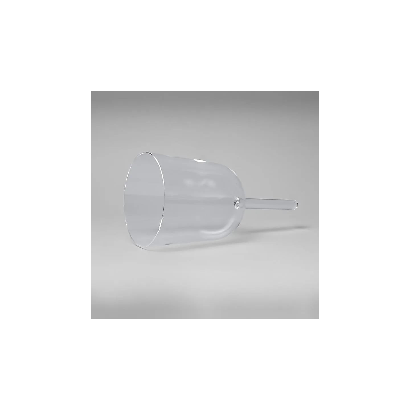 Bol chantant cristal transparent - manche note RE | Pieralune