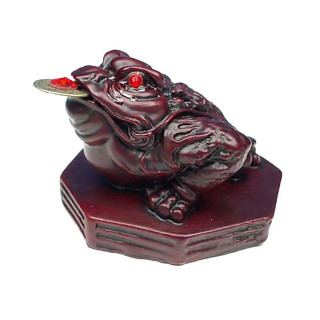 Grenouille Feng Shui rouge | Pieralune