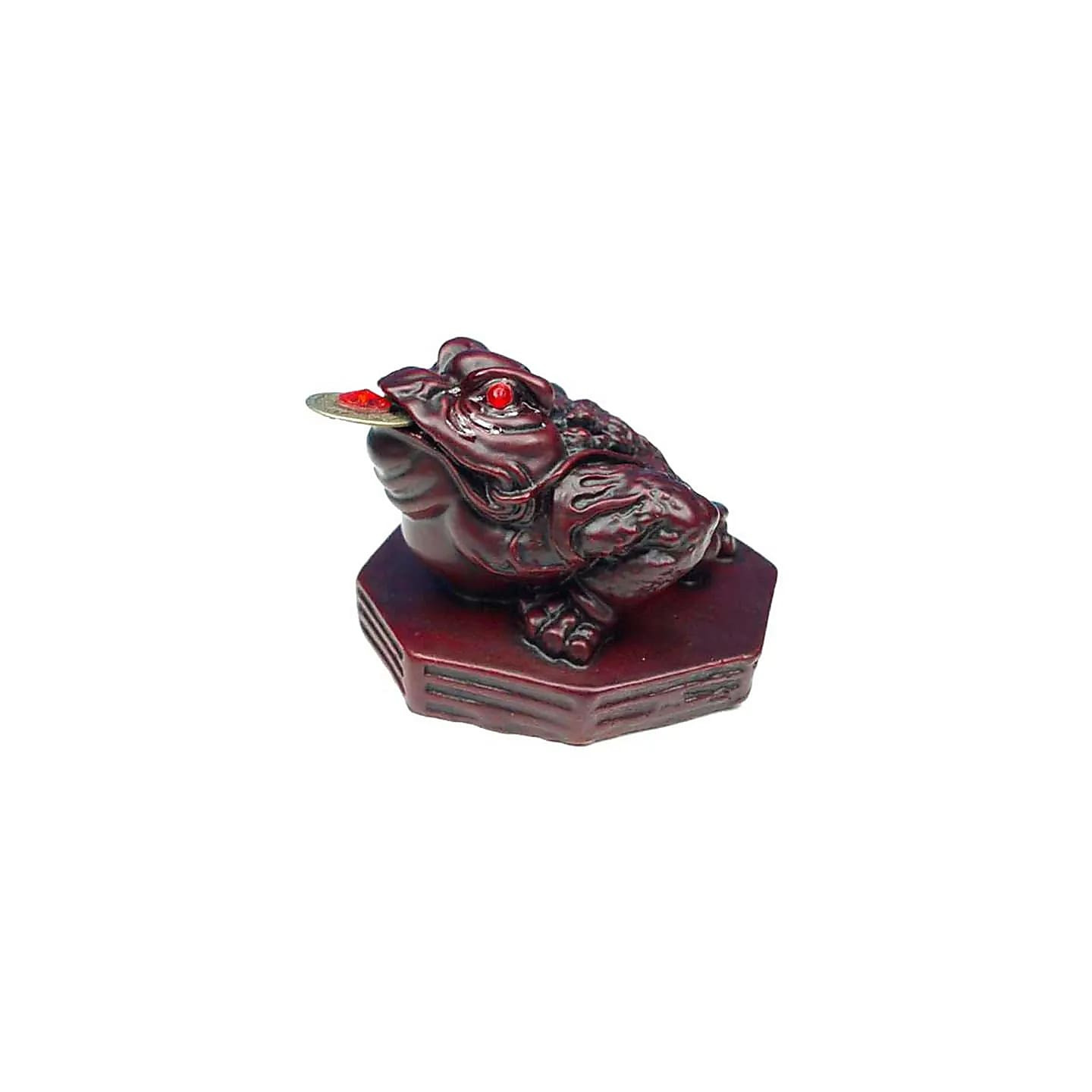 Grenouille Feng Shui rouge | Pieralune