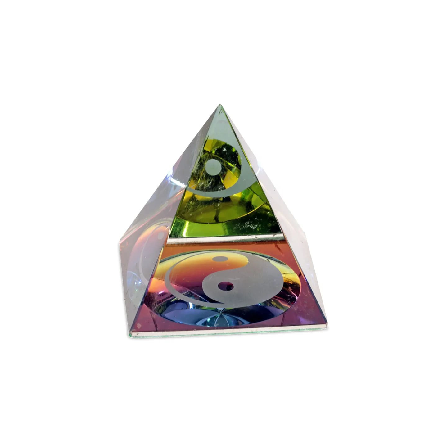 Pyramide de Cristal Yin Yang | Pieralune