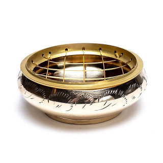 Brûle encens en laiton | Pieralune